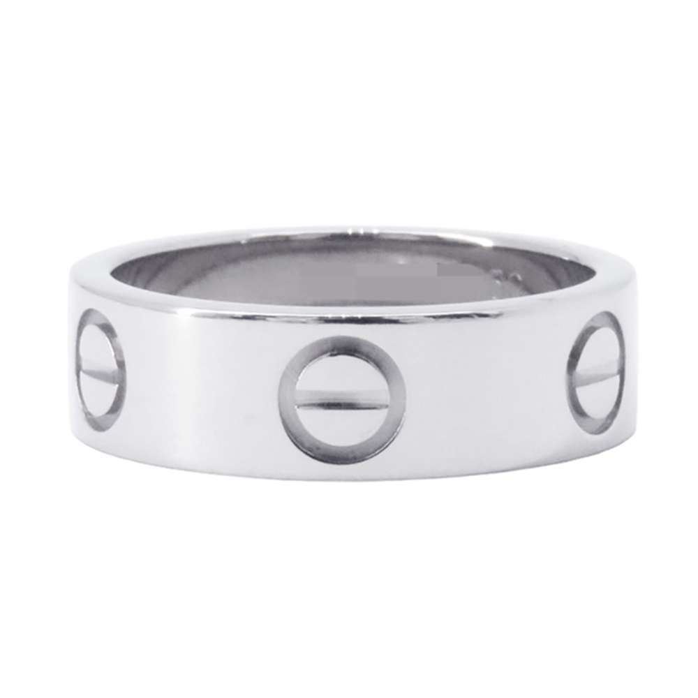 Cartier Ring Love K18wg White Gold Ring Cartier